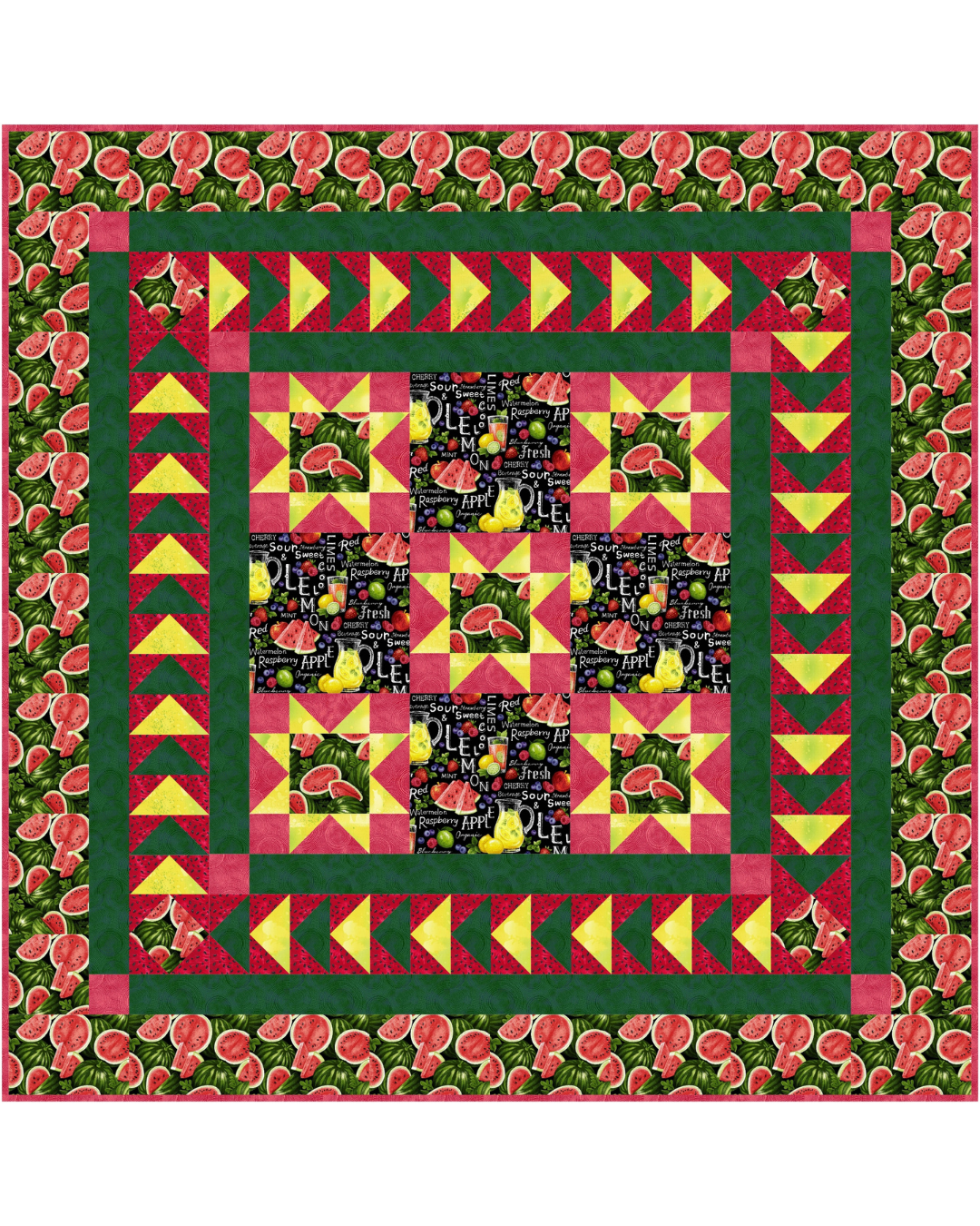 Exclusive quilt kit in jewel tones by Angels Neverland – beginner friendly