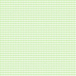 Green Houndstooth Check baby flannel fabric by the yard