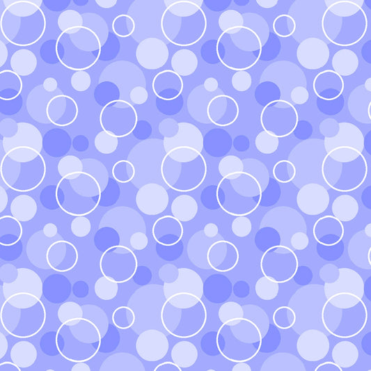 Pink Bubble Print Comfy Flannel baby flannel fabric by the yard