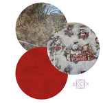 Merry Friends Winter Animals – 3 Yard Quilt Fabric Bundle | Angels Neverland Exclusive