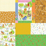 100 Aker Woods - 8 Yard Bundle (1 Yard Cuts) in White