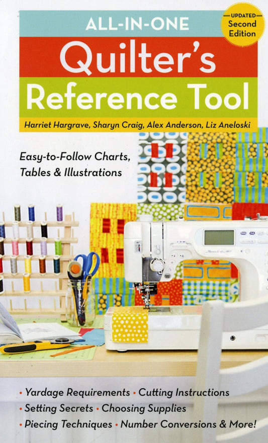 All-in-One Quilters Reference Tool Updated - Quilting Reference Book