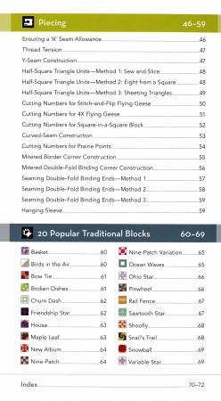 All-in-One Quilters Reference Tool Updated - Quilting Reference Book