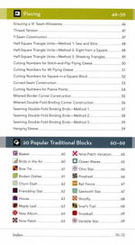 All-in-One Quilters Reference Tool Updated - Quilting Reference Book