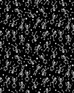 Glow-o-ween pre-cut 10" quilt squares from Benartex, Glow in the Dark Halloween Fabric