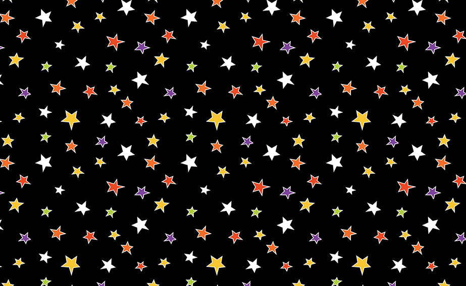 Glow-o-ween pre-cut 10" quilt squares from Benartex, Glow in the Dark Halloween Fabric