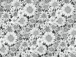 Porch Swing 10x10 inch pre-cut floral quilt squares from Benartex