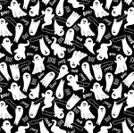 Glow in the Dark Halloween Fabric - Precut Fat Quarters Fabric Bundle -  Chills & Thrills