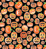 Glow in the Dark Halloween Fabric - Precut Fat Quarters Fabric Bundle -  Chills & Thrills
