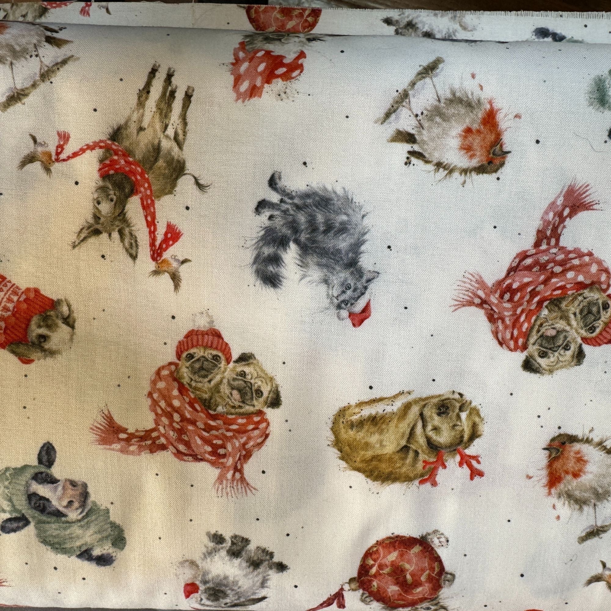 Warm Wishes Woodland Animals – 3 Yard Quilt Fabric Bundle | Angels Neverland Exclusive