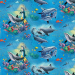 Dolphin Falls Panel Beginner QUILT KIT with Picture This Pattern