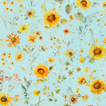 Sunflower Sweet Panel Quilt Kit | Material Girlfriends 3YD Andapanel Pattern