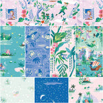 Forever Neverland Peter Pan Full Yard Bundle 8 pcs (Princess) with Neverland Panel by Jill Howarth