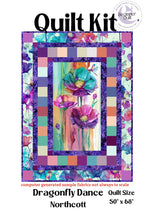Rare Dragonfly Dance Quilt Kit with Panel & Precuts – Beginner-Friendly Picture This Pattern