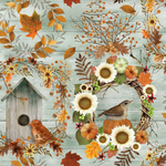 3 Wishes fabric bundle Pick of the Patch Fall Fabric Bundle with coordinating cotton blenders (FQ, 1/2 yard, 1 yard choices) 8 pieces
