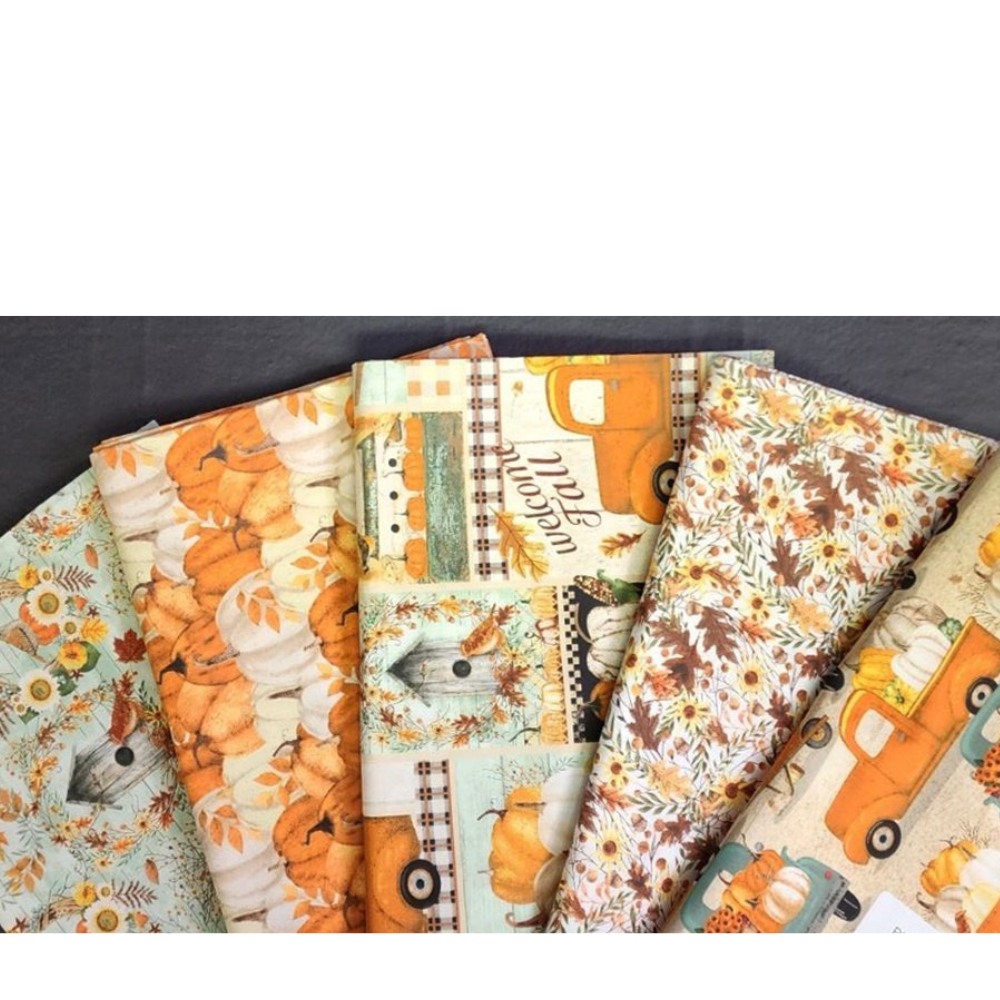 Pick of the Patch Fall Fabric Bundle with coordinating cotton