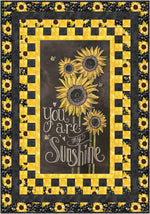 You Are My Sunshine Panel Quilt Kit | Material Girlfriends 3YD Andapanel Pattern