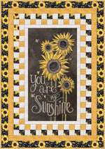 You Are My Sunshine Panel Quilt Kit | Material Girlfriends 3YD Andapanel Pattern
