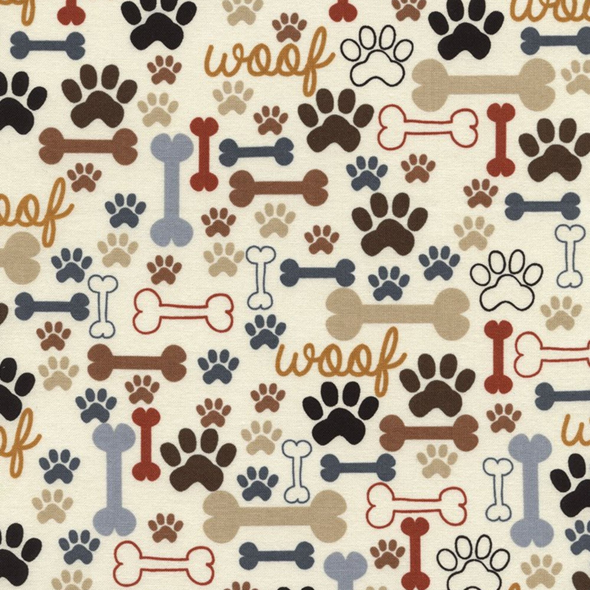 Paws & Pugs 3 Yard Quilt Fabric Bundle | Angels Neverland Exclusive