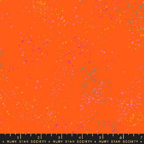 Ruby Star Society Speckled Goldfish Cotton Quilting Fabric by the Yard