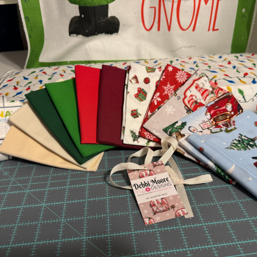 There's No Place Like Gnome Exclusive FQs Fabric Bundle with Gnome Panel