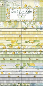 TOTE BAG TRIO KIT using 2.5” Strips, choose your cotton fabric collection