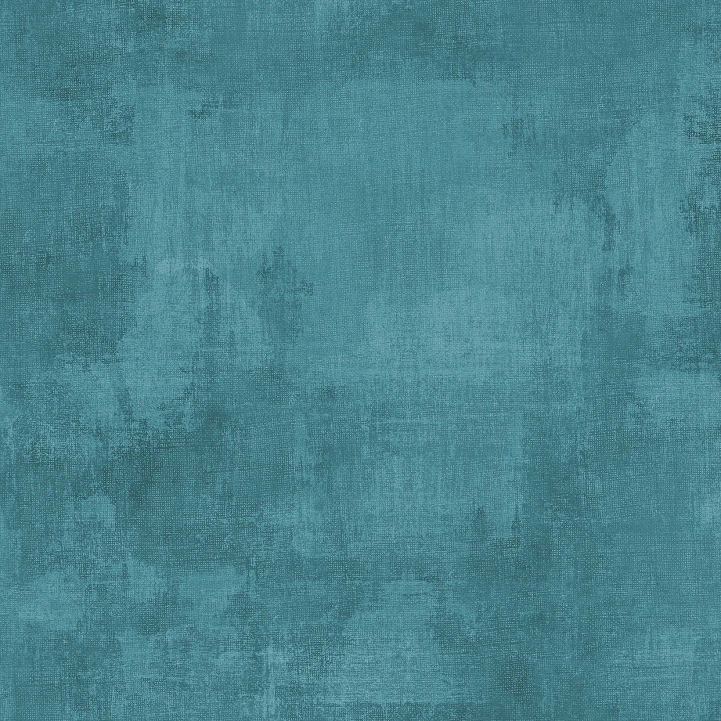 Teal Dry Brush Cotton Fabric by the Yard