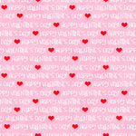 Gnomie Love Gnome Valentine's Day Fabric -  Tossed Gnome Cupids - Cotton Fabric by the yard (SKU 9782-28)