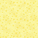 Yellow Multi Stars Tonal Comfy Flannel baby flannel fabric by the yard