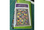 Halloween Quilt Kit featuring Northcott Gnomes Night Out Cotton Fabric Border with traditional Halloween Motifs