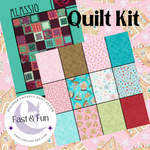 Gingerbread Dreams Beginner QUILT KIT for Alassio Digital Quilt Pattern