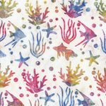 Toes in the Sand Quilt Fabric Bundle with Ocean Vibes Panel – Fat Quarters + Blender Yardage (Angels Neverland Exclusive – Seaside Drift)