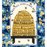 Bee All You Can Bee Beehive 24" Cotton Panel Only