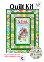 Hoppy Hunting & Bunny Tails Easter Beginner Quilt Kit with Picture This Pattern