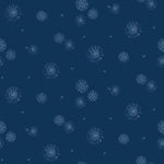 Honey Bees & Flowers Please - 8 Yard Bundle in Navy