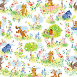 100 Aker Woods - 8 Yard Bundle (1 Yard Cuts) in White