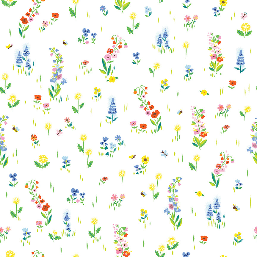 100 Aker Woods - 8 Yard Bundle (1 Yard Cuts) in White