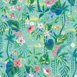 Forever Neverland Peter Pan Full Yard Bundle 8 pcs (Mist) with Neverland Panel by Jill Howarth