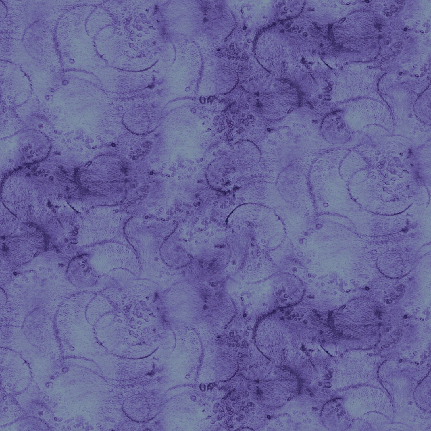 Painter's Watercolor Swirl Cotton Quilting Fabric in Periwinkle C680 by Riley Blake Designs