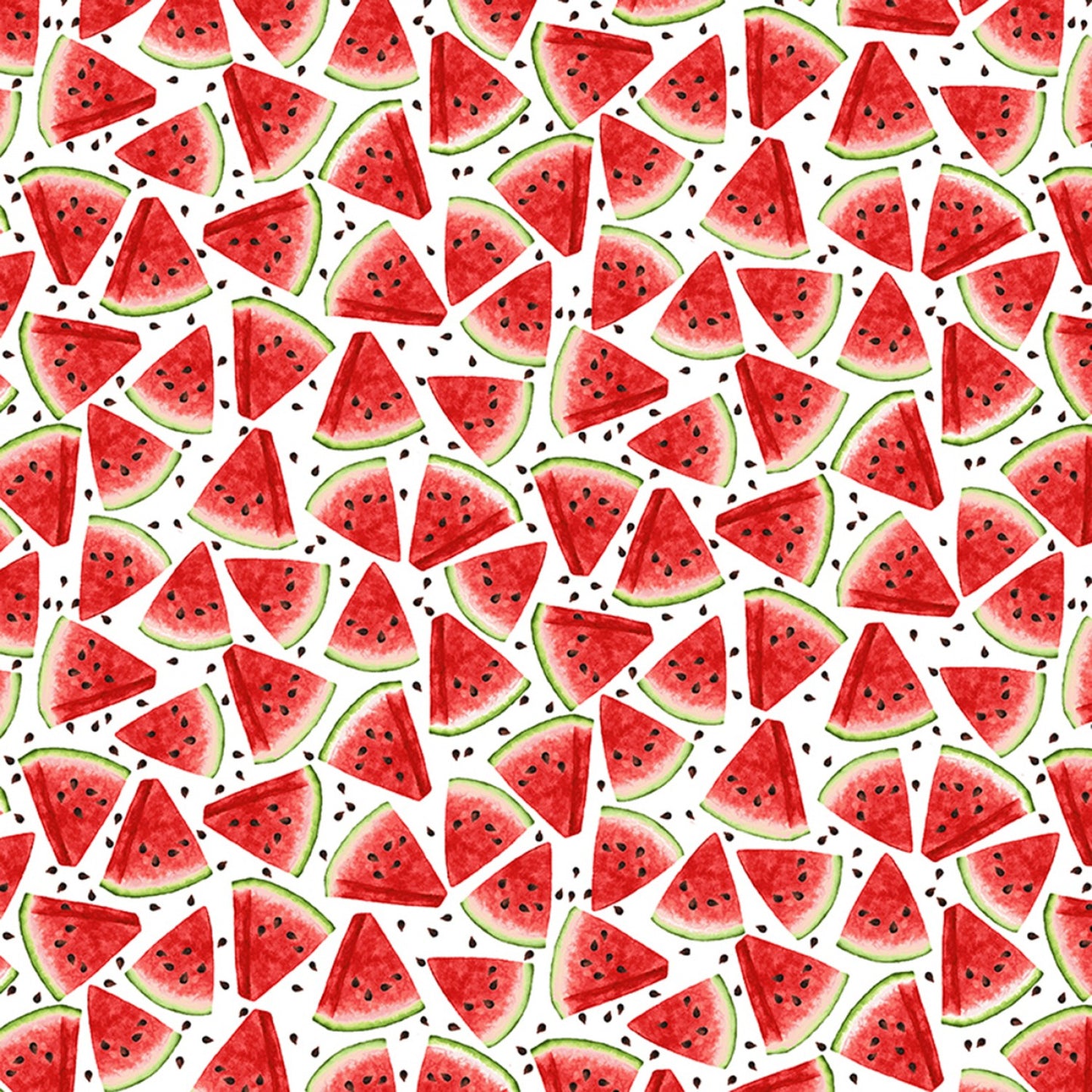 Watermelon Party Gnome Cotton Quilting Fabric Bundle 9 FQs