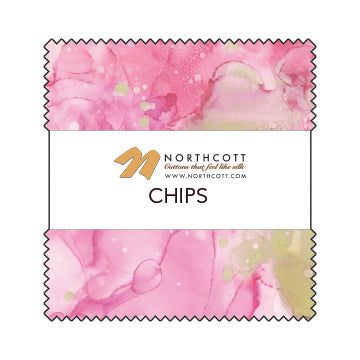 Fluidity Chips 5" Square Precuts (42 pieces)