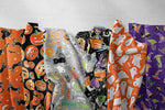 Monster Mash Gray Chills & Thrills Cotton Fabric by the Yard
