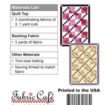 City Lights by Fabric Café Dolphin Nursery Quilt Kit, Under the Sea Quilt Kit