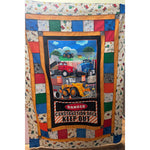 Building Dreams Construction Zone Panel Easy DIY Beginner QUILT KIT Construction Equipment Picture This Pattern