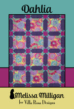 Digital RoseCard Dahlia Quilt Pattern PDF Download