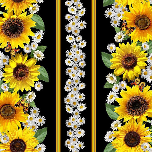 Plaid CD2927 - Advice From a Sunflower Cotton Fabric Yardage