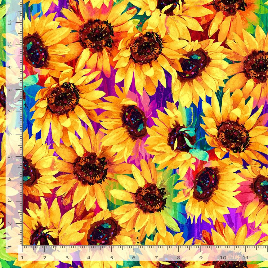 Sundance Packed Sunflowers Flora - CD3303