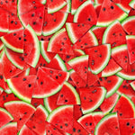 Timeless Treasures Packed Watermelon Slices Cotton Fabric by the Yard – Fresh Fruit Collection