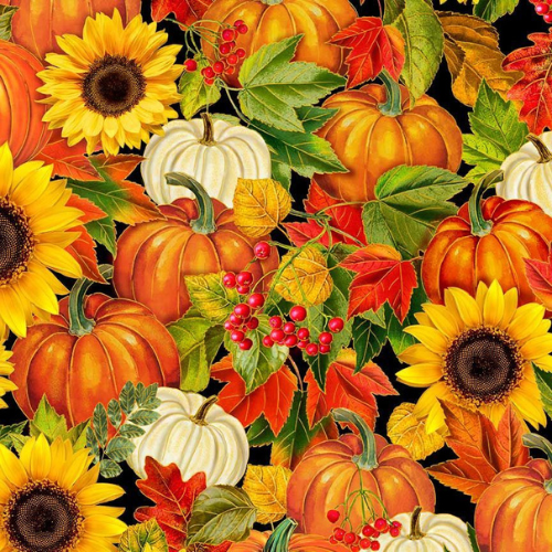 Fall Is In The Air Metallic - FQs Bundle