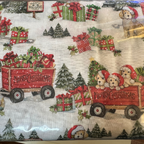 Festive Friends Christmas FQs Fabric Bundle - Winter Animal Cotton Fabric
